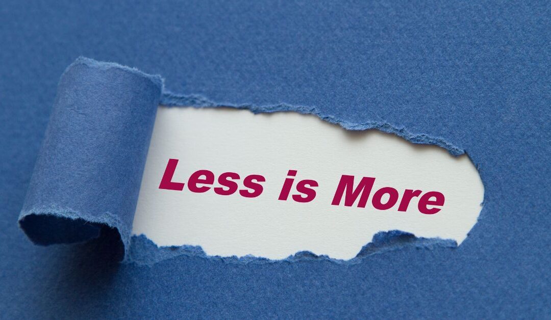 Less Is More During Job Interviews!